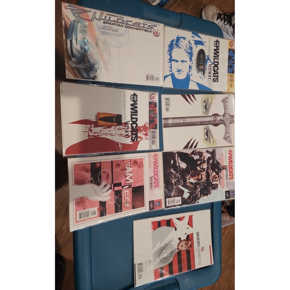 (7) wildcat  version 3.0‎ comics